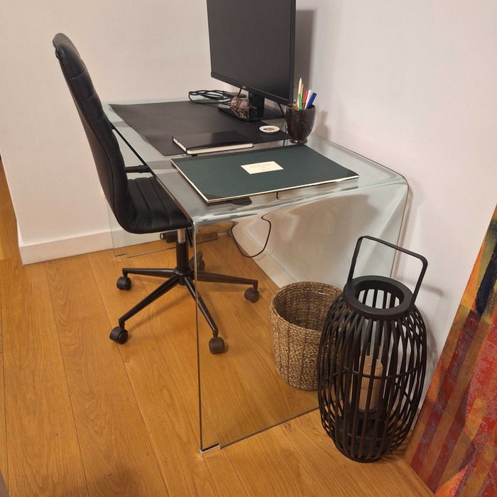 Mesa de Secretária de Vidro Shiny - El Corte Ingles