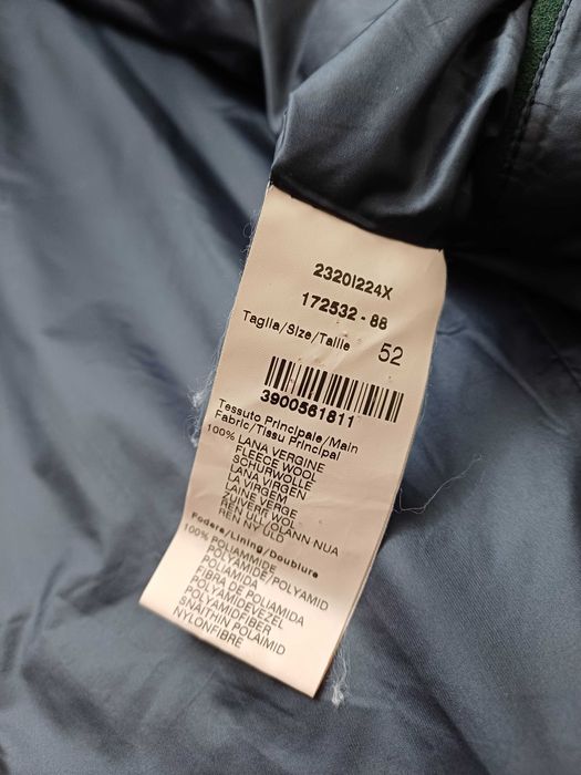Montecore Vitale Barberis Canonico wełniana kurtka rozmiar 52 L
