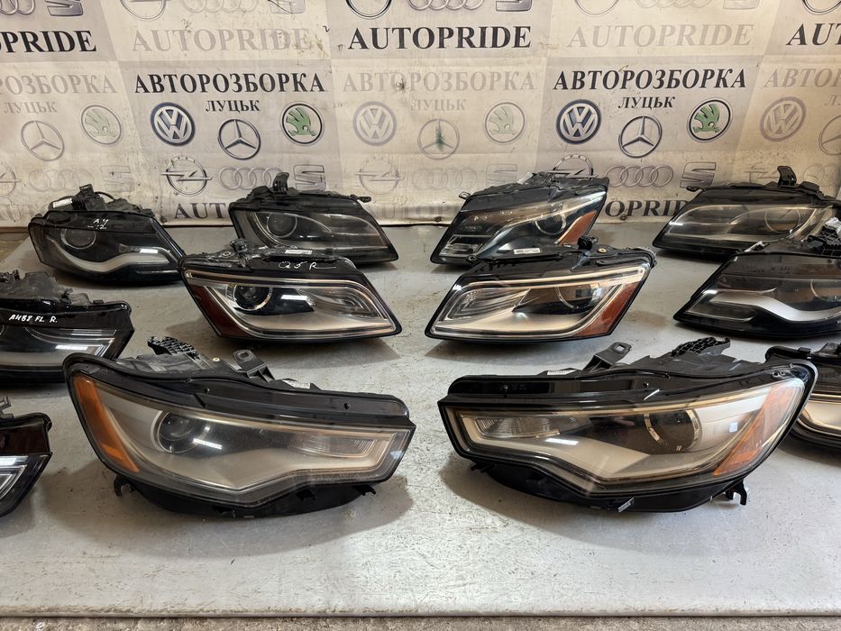 Фара Ауді Ку5 , фара A6C7 A4B8 A5, фара Audi Q5 a6 a4