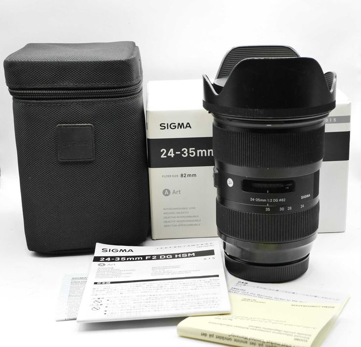 Obiektyw Sigma A 24-35 mm f/2.0 DG HSM  Canon EF EF-s