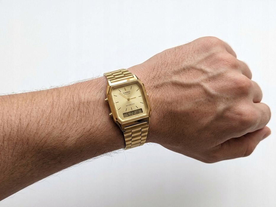 Zegarek casio aq-230 vintage