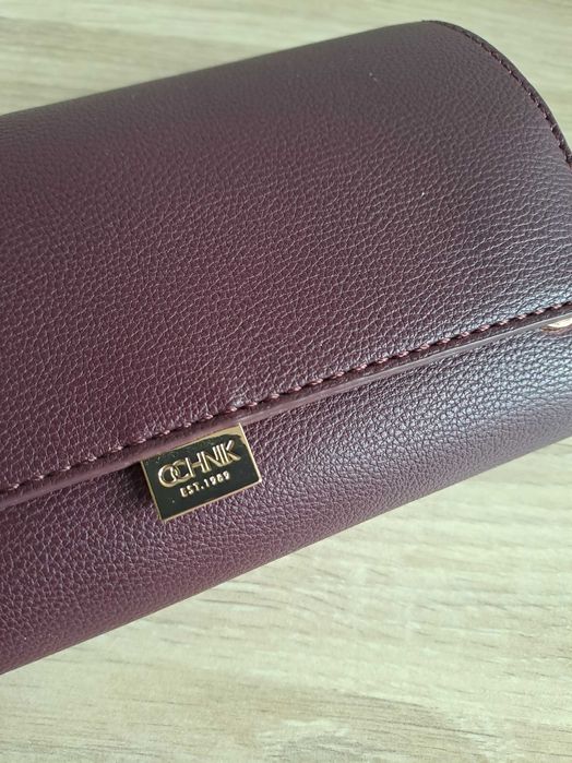 Torebka Ochnik bordo/skóra ekologiczna