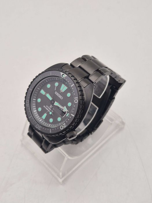 Zegarek Męski Seiko Prospex Night Vision Turtle SRPK43K1FULL SET!