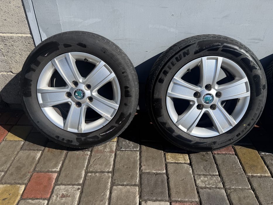 Диски 5х112 r15  VW VAG audi Skoda колеса  титани et50