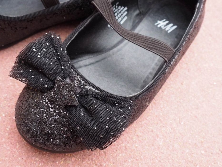 Sapatos Primavera/Verão de Menina - Preto / Rosa / Branco - como Novos