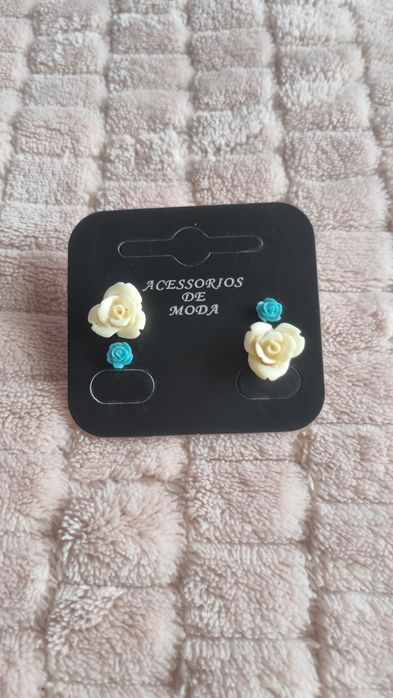 Conjunto brincos bronze