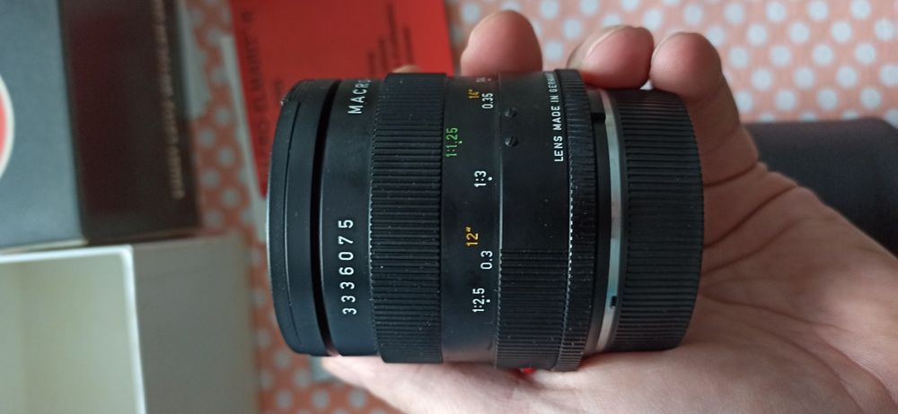 Obiektyw leitz Macro elmarit -r 1:2,8 60 nowy