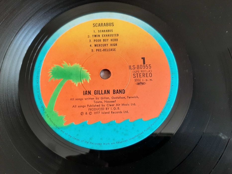 Ian Gillan Band - Scarabus - Japão - Vinil LP