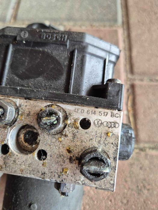 блок ABS Audi A8 D3 2002–2009 4E0 614 517 BC абс ауді а8 д3