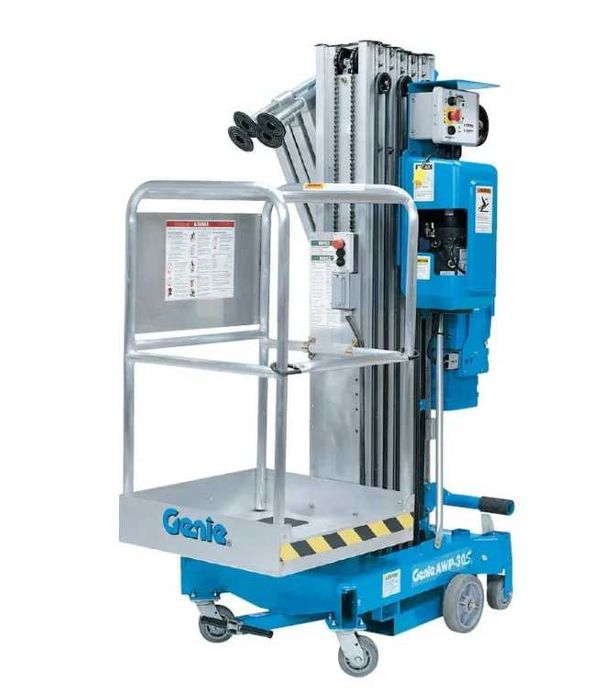 Plataforma aérea  Desempenho - Altura de trabalho de 14,29 m