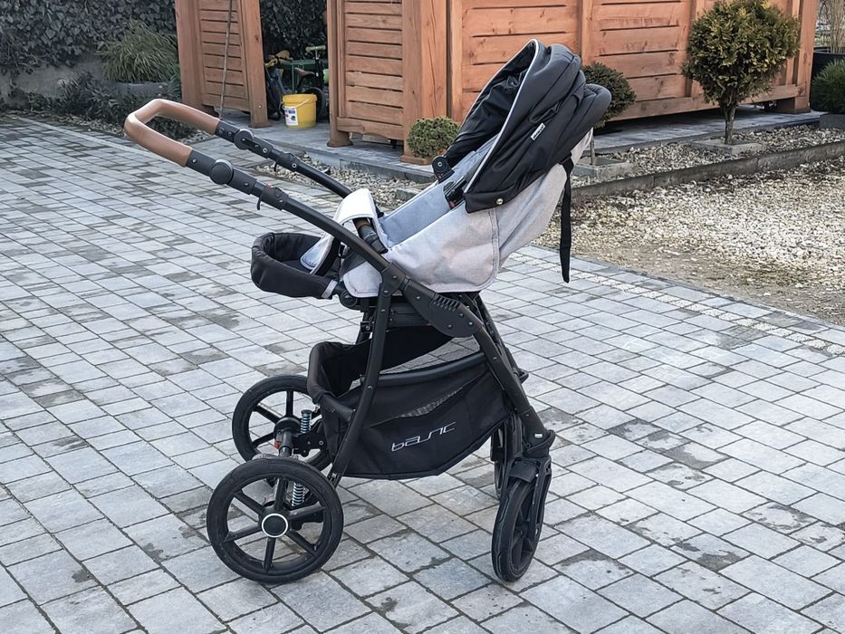 Wózek 3w1 Basic Plus Grey Fox na gwarancji