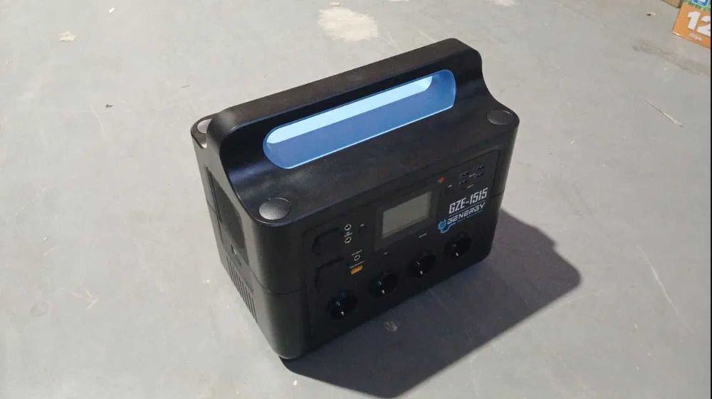 Genergy GZE-1515 Charging Station 1500W LiFePO4 Fast Charging gerador bateria solar 1500wh inverter