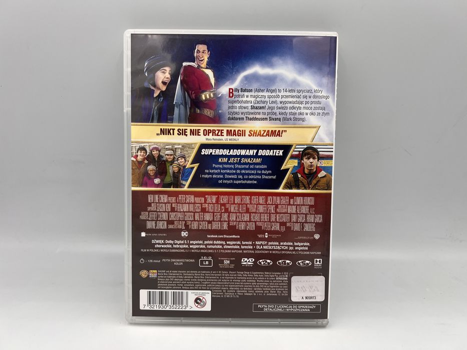Shazam!・Film DVD