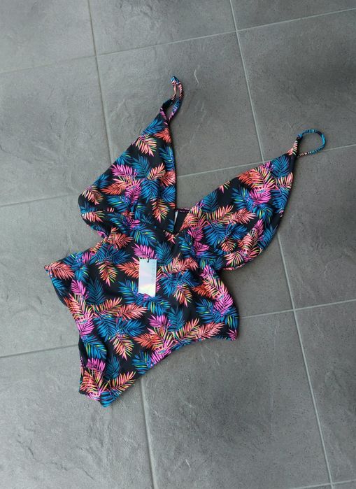 Strój kąpielowy bikini jednoczęściowy wzorzystych XL 42 Nowy