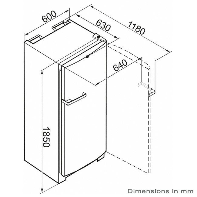 Frigorifico Miele Vertical K12820SD 405L