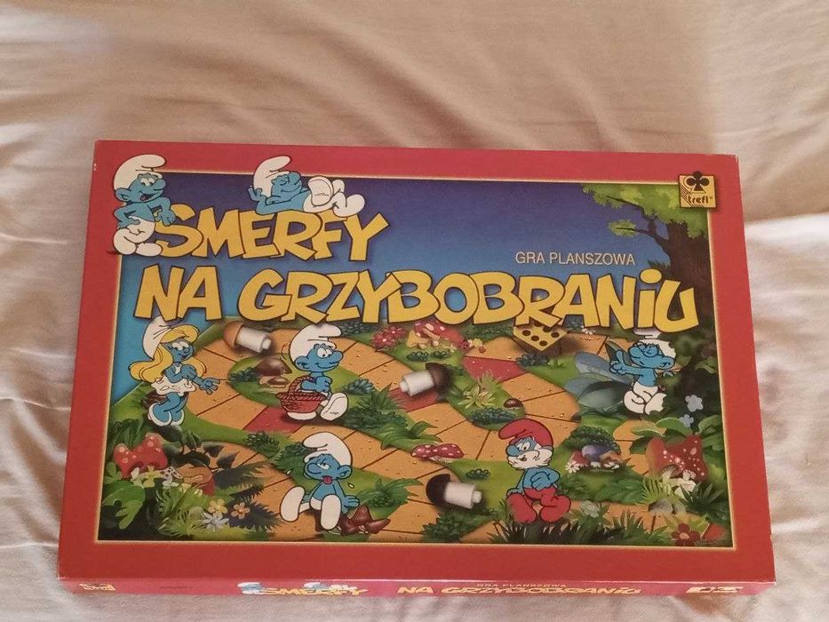Gra planszowa Smerfy na grzybobraniu
