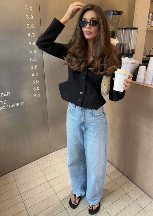 Жакет zara трендовый