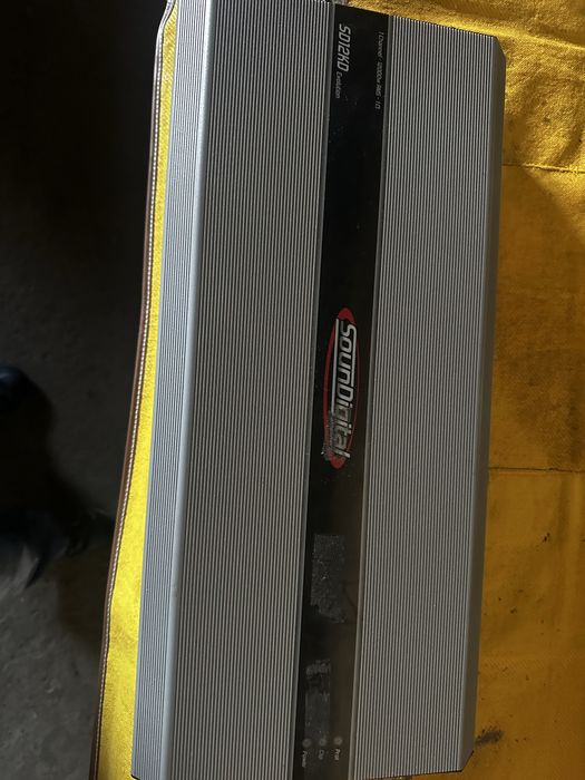 Amplificador Sound Digital e Subwoofer