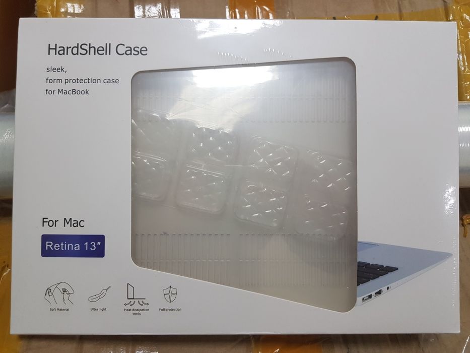 Чехол прозрачный для Macbook 12 Air 13 11 Pro 13 M1 A2338 2020 15