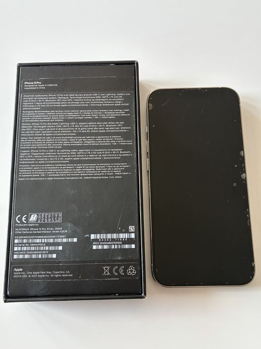iPhone 13 Pro 256 78% salon PL ispot idealny silver stan