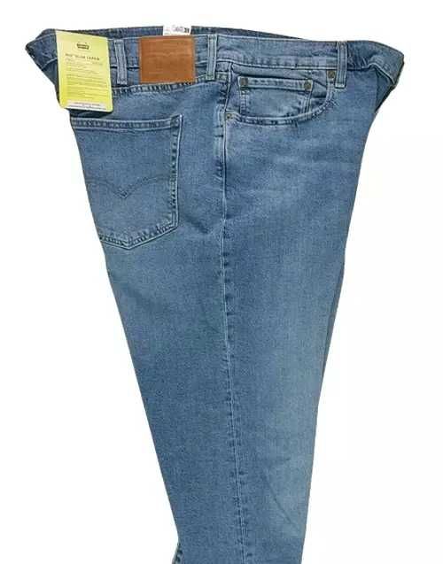 Nowe jeansy męskie Levi's 512 Slim Taper Stretch - seria Big & Tall oryg. Levis - W44/L34