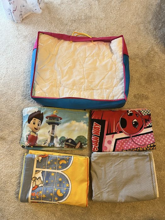 Komplet pościeli bambusowej „Bambo”  koldra + poduszka dla dzieci