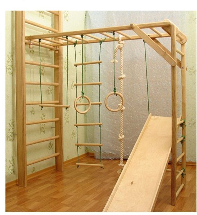 Шведская стенка с рукоходом