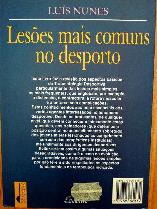 Lesões mais comuns no desporto - Luís Nunes