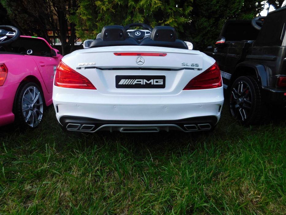 MEGAAUTKA.PL Auto na akumulator MERCEDES SL65 USB+SKÓRA+EVA samochód