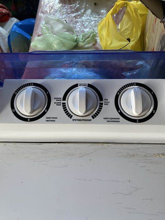 Пральна машина напівавтомат
