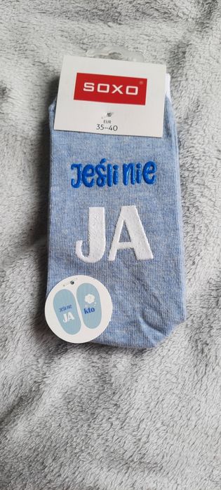 skarpetki jeśli nie ja to kto