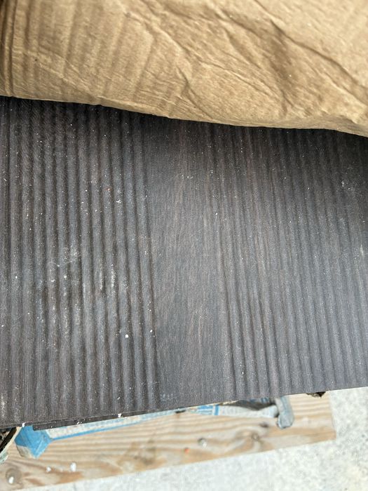 Deck ceramico 34 caixas  6 unidades castanho chocolate