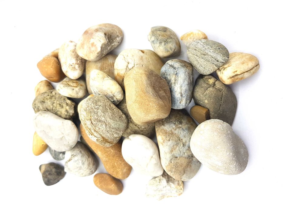 ŻWIR MIODOWY KAMIEŃ grys do ogrodu frakcja 16-32 i 32-60 w worku 25 kg