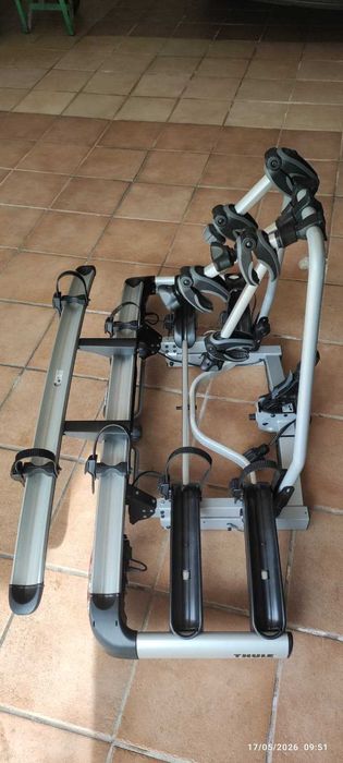 Porta-bicicletas para bola de reboque plataforma Thule EuroClassic G6 929