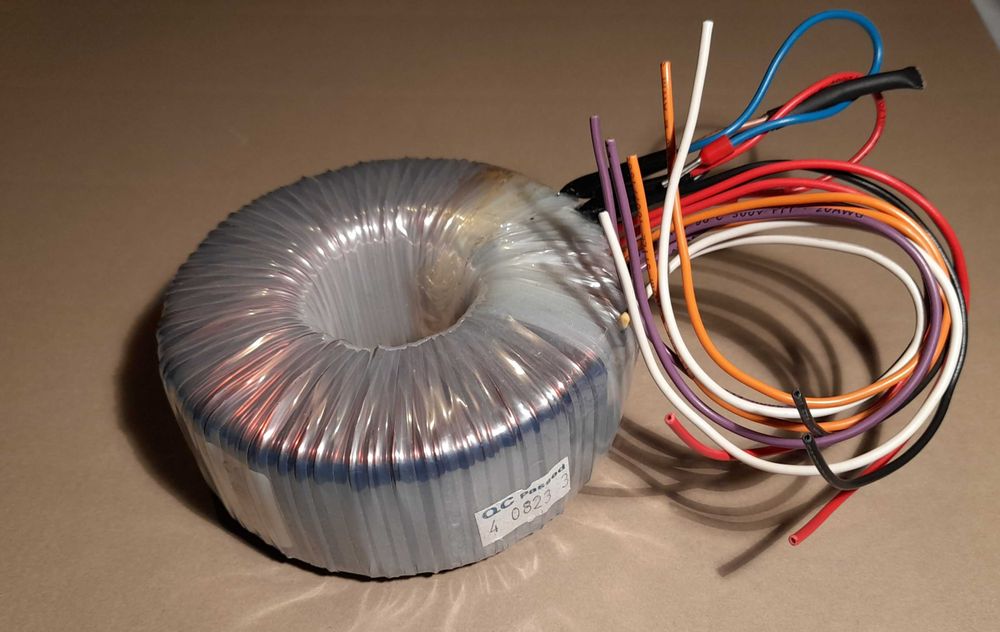 Transformator toroidalny, trafo NORATEL do budowy wzmacniaczy DIY