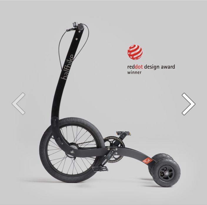 Bicicleta Halfbike 3 — treino completo: cycling, skiing, eliptical