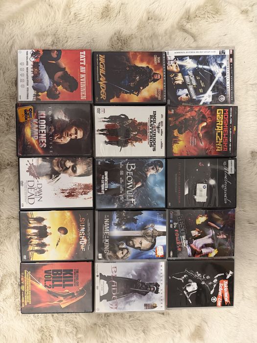 Filmy DVD 10 zł/szt.