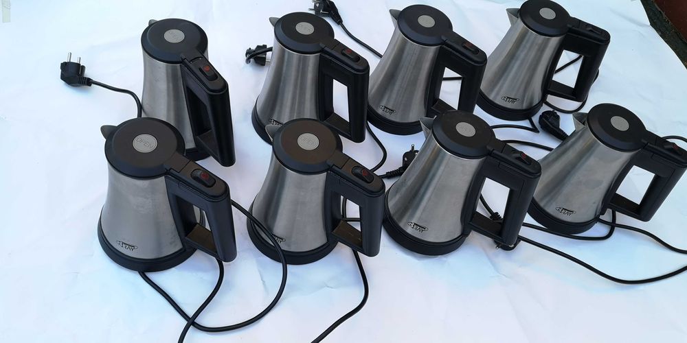 Czajniki hotelowe 8szt do hotelu apartamentow Bray star 0.5l