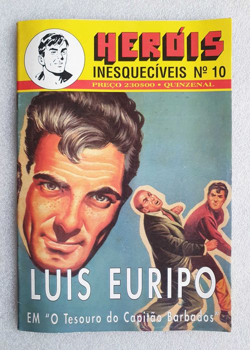 Antigo Livro BD ~ "HEROIS INESQUECIVEIS nº14 ~ Mandrake" ~ 1997