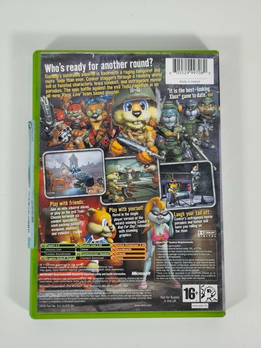 Conker: Live & Reloaded Xbox Classic