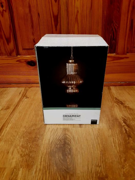 декор на елку стеклянный орнамент