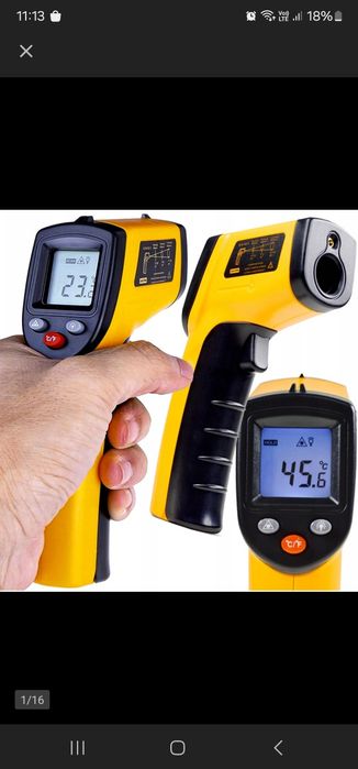 Pirometr termometr laserowy -40 ~ 400°C