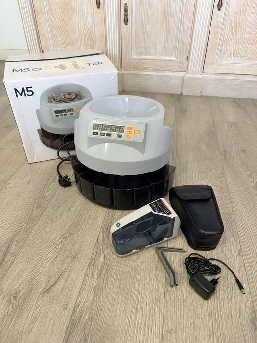 Contador de moedas + contador de notas (€)