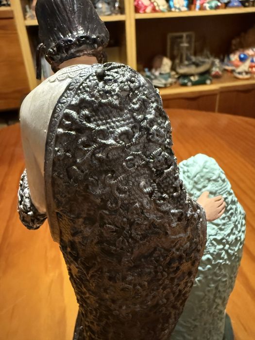 Sagrada família pintada à mão