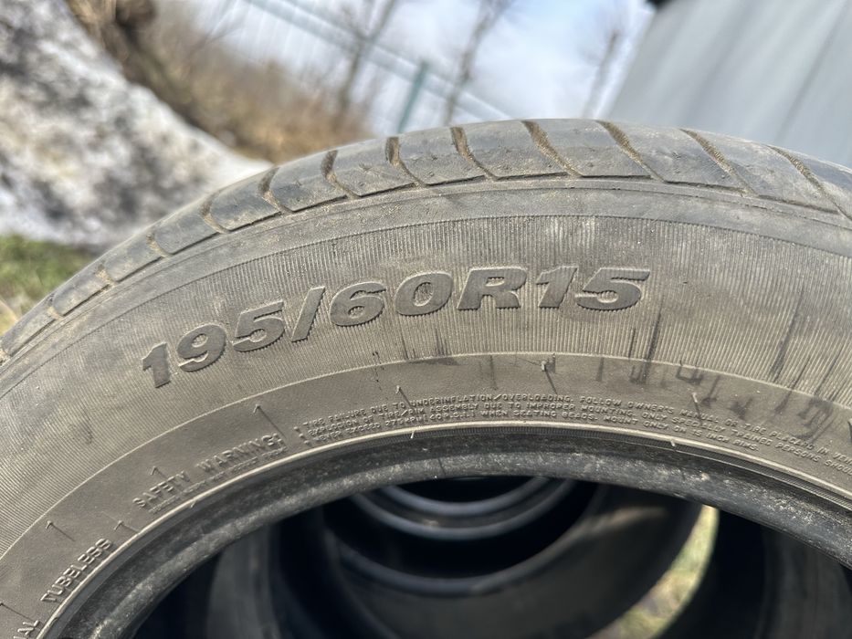 Літні шини, 195/60 R15