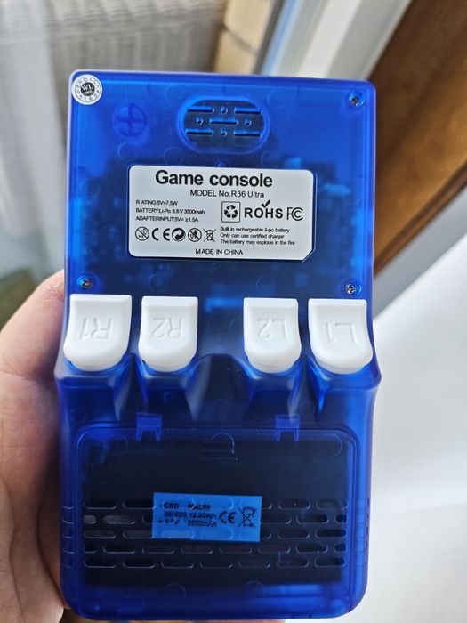 R36 Ultra Azul + Bolsa (Nova)