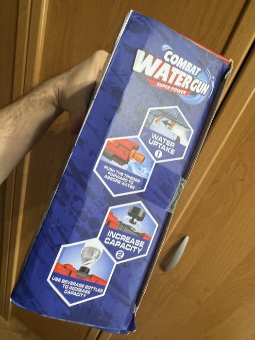 Електричний водяний бластер (водяний пістолет)