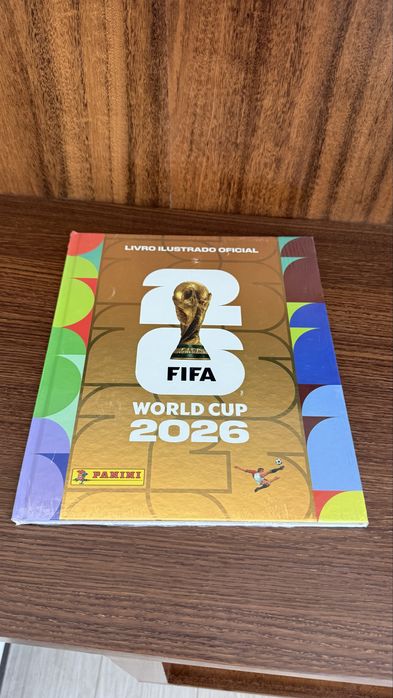 Caderneta Mundial 2026 Dourada