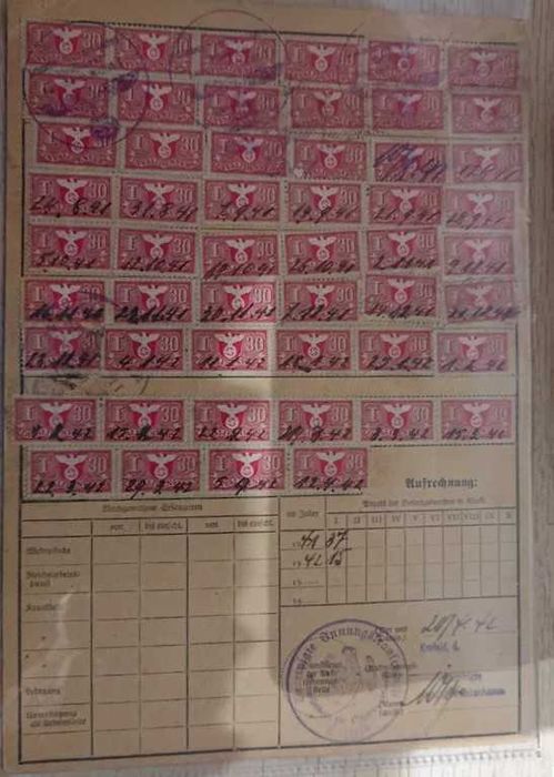 III REICH - Documento