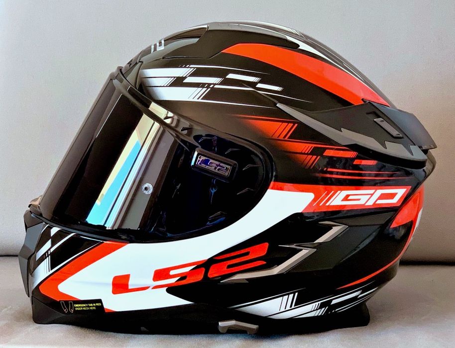 Capacete NOVO LS2 FF327 Challenger GP Carbono/Kevlar.EXTRAS.Tam XS